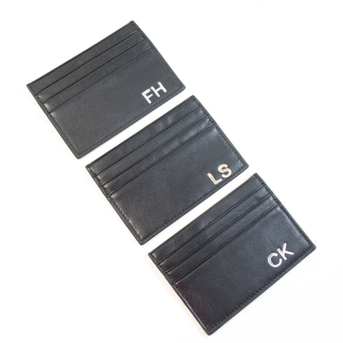 soft leather card holder